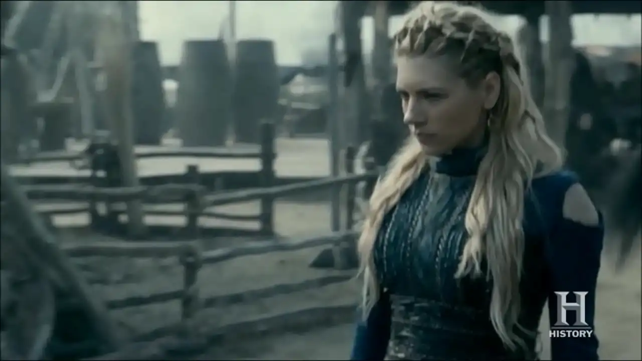 Vikings S5 lagertha Cena de sexo